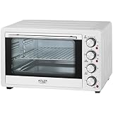 Adler AD-6001 - Horno de sobremesa con convección, 34 l, color blanco