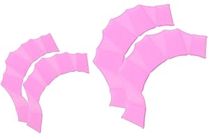 YdseozOA 2 Pair Swimming Hand Paddle Frog Silicone Fins Swimming Gloves Webbed Surfing Frog Claw Surfing Paddles Aquatic Swim Snorkeling Kid Women Men Swimming Training