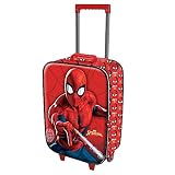 Asa regulable Karactermania Spiderman Spiderweb-Soft 3D Trolley-Koffer Equipaje Infantil 52 Centimeters 23 Rojo (Red)
