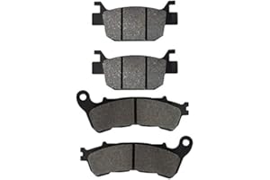 AHL Compatible para pastillas de freno delanteras y traseras de motocicletas SH 300i A7/A8/A9/AA/AB/AC (ABS Model) 2007-2013