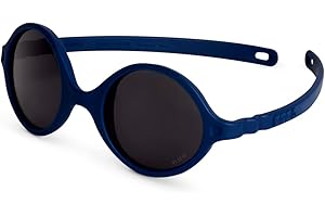 KI ET LA - Okulary przeciwsłoneczne dla dzieci - Diabola 2.0: 0 do 1 rok, niebieski denim