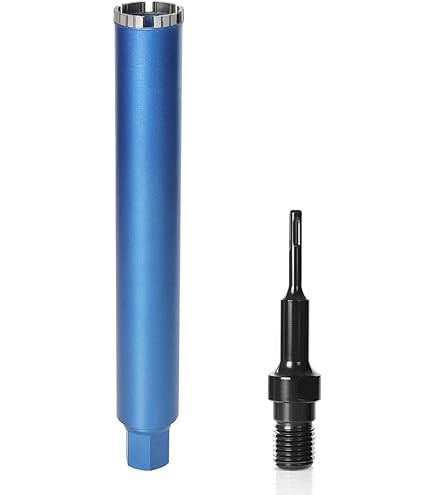 BoDi-TOOLS | Turbo-diamantboorkroon met 1 1/4 inch opname, nat & droog kernboor voor beton, 400 mm nuttige lengte | 132 mm