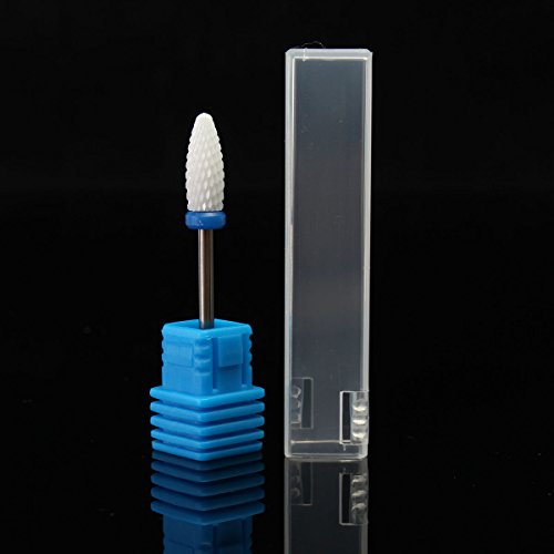 Hartmetallfräser, DancingNail Keramik Nagel Bohrer Glatte Spitze Bohrer Schaft Werkzeug H0615TB - 6