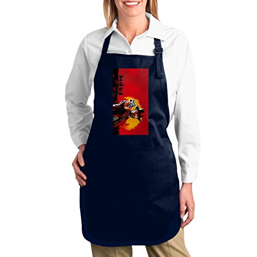 Preisvergleich Produktbild NULLIAHSGB Red Dead Redemption Strapazierfähige Canvas-Arbeitsschürze, Werkzeugtaschen, Rückengurte verstellbar
