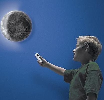 Moon Lamp - Lampada a forma di luna con fasi lunari