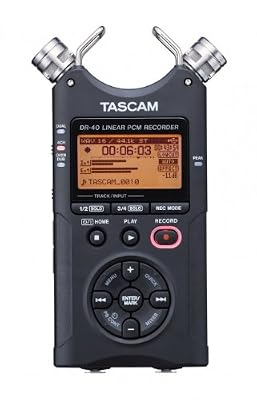 Tascam Dr-40 4-Track Portable Digital Recorder