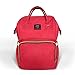 Produktbild Mommy-Beutel-Art- und Weiseschulter-Mamma-Beutel-Rucksack-Multifunktionshochleistungs-Mutter-Baby Beutel-heraus Paket ( farbe : Rot )