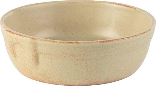 Rustico C01250 Individual Round Pie Dish, 15.5 cm/6", 58 cL/20 oz. (Pack of 6)
