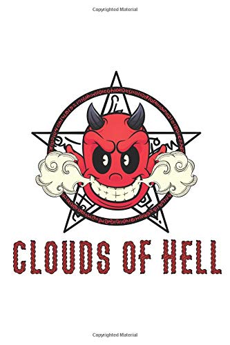 Preisvergleich Produktbild Clouds Of Hell: Notizbuch für Dampfer und E-Zigaretten Liebhaber
