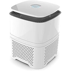 Pro Breeze Purificateur d'air 4 en 1 avec Pre, True HEPA et Filtre à Charbon Actif avec générateur d'Ions Négatifs. Purificateur d'air Espace Personnel, Bureau, Maison, Contre Allergies, Poussieres