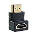 SeCro HDMI Male to Female 90 Degree Right Angle Adapter Gold Plated High Speed HDMI Male to Female Connector - HDMI Port Saver (Buy Original SeCro Brand from only Backbencers Seller to get SeCro 1 Year Warranty) RS.195.00