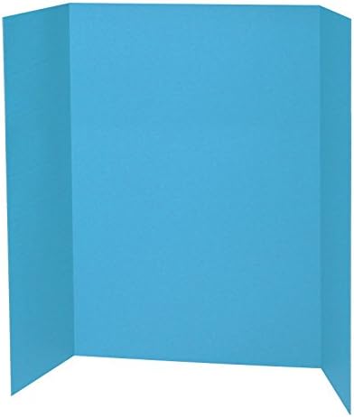 Pacon PAC3771 Presentation Board, 48" x 36", Sky Blue