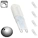 Produktbild Bonlux 4-Packs 4W Dimmbare G9 Capsule LED Bi-Pin-Glühlampe Cool White 6000K 220-240 Volt 360 Grad 35W Halogen-Equivalent G9 Lampe für Kabinett-Licht, Deckenleuchte Ventilator, Leuchter-Beleuchtung