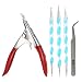Anself Professional Nail Art Manicure Kits Decoration UV Gel Tool Brush Remover Nail Tips Glue Acrylic Kits DIY Set