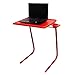 Indian made Best Red color foldable multipurpose laptop and multi table mate / tablemate with sliding Cupholder RS.1189.00