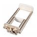Produktbild AuxCloud(TM) Universal 2 in 1 Camera GPS Stand Clip Bracket Tripod Holder Mount 3.5-10inch Plastic +Aluminum Alloy Phone Tablet Holder [ Gold ]