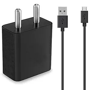 Shopnet Xiaomi Redmi Note 3 Compatible Charger Original Mobile Charger, Fast Charger, Battery Charger, Hi Speed Travel Charger with 1 Meter Micro USB Charging Data Cable ( 2 Ampere , Black )