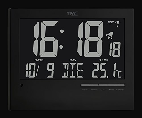TFA Dostmann 60.4508 Funk-Wanduhr mit automatischer Hintergrundbeleuchtung - 2