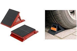 DC Lote de 2 cuñas rueda 900 kg – Coche Caravana Remolque – plegable – Neuf