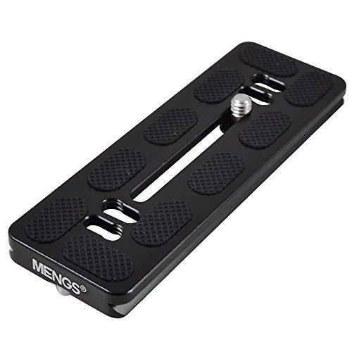 MENGS® PU120 cámara de placa de liberación rápida de aluminio sólido de 1/4 