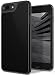 Produktbild iPhone 7 Plus Hulle, iPhone 8 Plus Hulle, Caseology [Waterfall Serie] Durchsichtige Schlanke Kratzfeste Hulle mit Stodampfung [Jet Schwarz - Jet Black] fur iPhone 7 Plus (2016) / iPhone 8 Plus (2017)