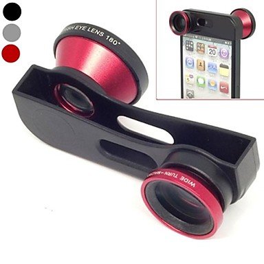 Preisvergleich Produktbild zcyan zcyan Apfel iPhone 5 / iPhone 5S Linse Bullauge / Weitwinkelobjektiv (andere), Black – .