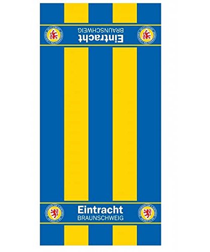 Preisvergleich Produktbild Eintracht Braunschweig Badetuch BLOCKSTREIFEN