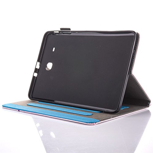 inShang T560 Cover für Samsung Galaxy TAB E 9.6 Inch T 560 Hülle mit PU Leder Skins Etui Schutzhülle Ständer Smart Case Cover, - 4