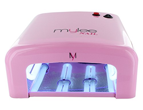 Mylee MYL12EURO Uvlampe, 36 W, rosa