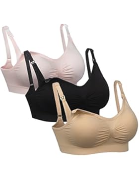 iLoveSIA® Damen Still-BH Schwangerschaft Still BHs ohne Bügel nahtlose Unterwäsche Bequem und schön Umstands-BH