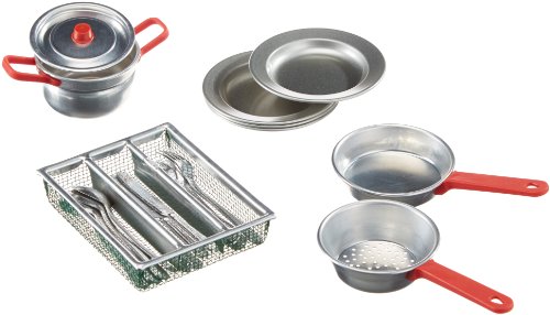 Preisvergleich Produktbild Küchengarnitur 21teilig Aluminium