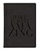 Ladytimer Grande Deluxe Black 2020 - Taschenplaner - Taschenkalender A5 - Tucson Einband - Motivprägung Typografie - Weekly - 128 Seiten by 