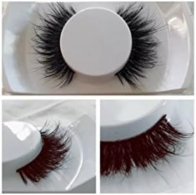 faux mink eyelashes Amazing high quality 3D False Eyelashes Celeb Style double layered
