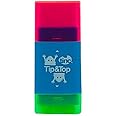 Tinc Tip Top Eraser and Sharpener | Cute Erasers For Kids | Erasers For School | Cute stuff Party Favors for Kids | School Supplies Gifts for Girls and Boys | Cute Stationary Gifts | Birthday Gifts