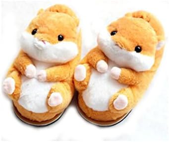 Cartoon Animal Shark Shoes Home Warm Shoes Neutral Soft Plush Home Slippers (Gray) (02)
