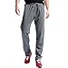 Produktbild Trainingshose Jogging Herren, Sunday Männer Sport Hosen Hosen Hip Hop Kordelzug Jogger Jogginghose Jogger Pants Solide Hosen 2018 (Dunkelgrau, XL)