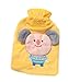 Hot Sale 3D Animals Shape Hot Water Bottle With Cover-Yellow Koala (23x16CM)