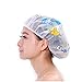 Velishy(TM) Clear Elastic Waterproof Cartoon Shower Caps