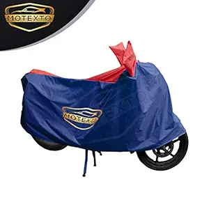 MOTEXTO Waterproof Bike Cover Two Wheeler Cover for Ather 450 - Blue-Red