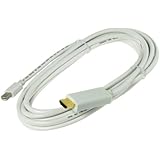 KanaaN Mini-DisplayPort zu HDMI 1080p Kabel 3,0 m - Video- und Audio-&Uuml;bertragung - wei&szlig;