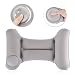 Produktbild Aufblasbar Lumbales Kissen Kopfstütze, Gesundheit Kissen unter Druck Pneumatische Lendenwirbelsäule Lendenkissen, Mehrzweck aufblasbares Kissen Reisen Tragbare Sleep Relief Ermüdung, Ideales Lumbar Pillows für Computer Bürostuhl, Autositz, Liegesessel, Zugfahrten Flugzeug Zuhause, Büro, Reisen (Grau)