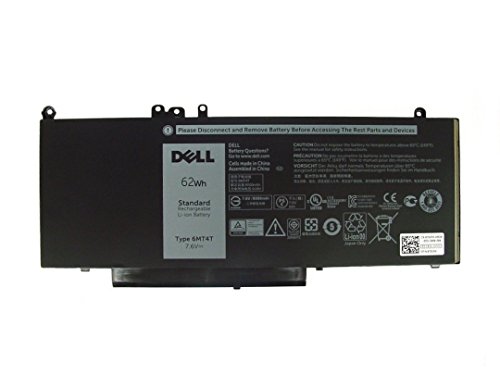 Original Dell Latitude 14 5000 (E5470) & 15 5000 (E5570) 62Wh Akku, Type 6MT4T