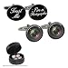 Produktbild Trust Me I'm A Photographer & Novelty Cufflinks Herren Manschettenknöpfe, Kamera-Objektiv, in Geschenkbox aus Leder