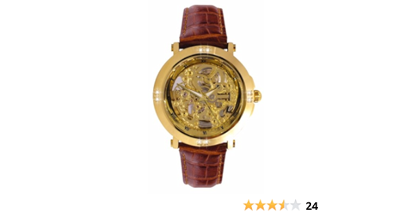 sekonda skeleton watch