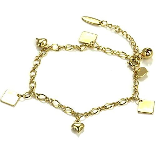 Regalo Mujer, Regalo Aniversario Mujer, Regalo de cumpleaños Mujer Pulsera chapada Bölbo® - Ada Oro