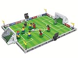 ● Todos los artículos se incluyen como se muestra en las imágenes de la foto, incluyendo campo de fútbol, figuras de jugadores, accesorios y diagramas de instrucciones;