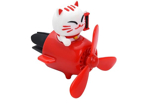 Uposao Désodorisant de voiture pilote d'ours de dessin animé, diffuseur d'arôme de ventilation de voiture personnalisé, clips de ventilation d'aromathérapie, ornement de parfum