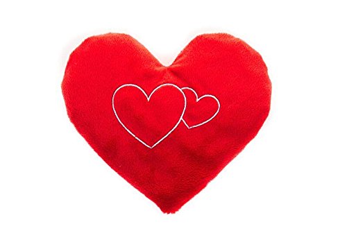 Preisvergleich Produktbild Habibi Plush Herz Wärmekissen für die Mikrowelle