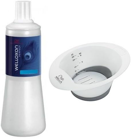 Wella Welloxon Perfect Developer 9% 1000ml and Color Bowl with Scales