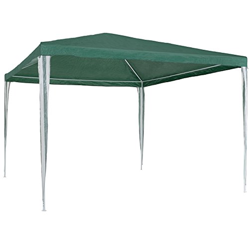 TecTake Gazebo Jardín Carpa Fiesta Camping Tienda Cerveza 3x3 m - disponible en diferentes colores (Verde | No. 401617)